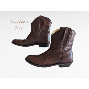 Southern Sole Boot Co. ladies western cowboy leather boots  Sz 8B